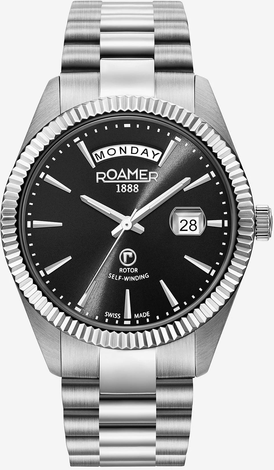 Roamer Watch Primeline Day Date 981662 41 55 90