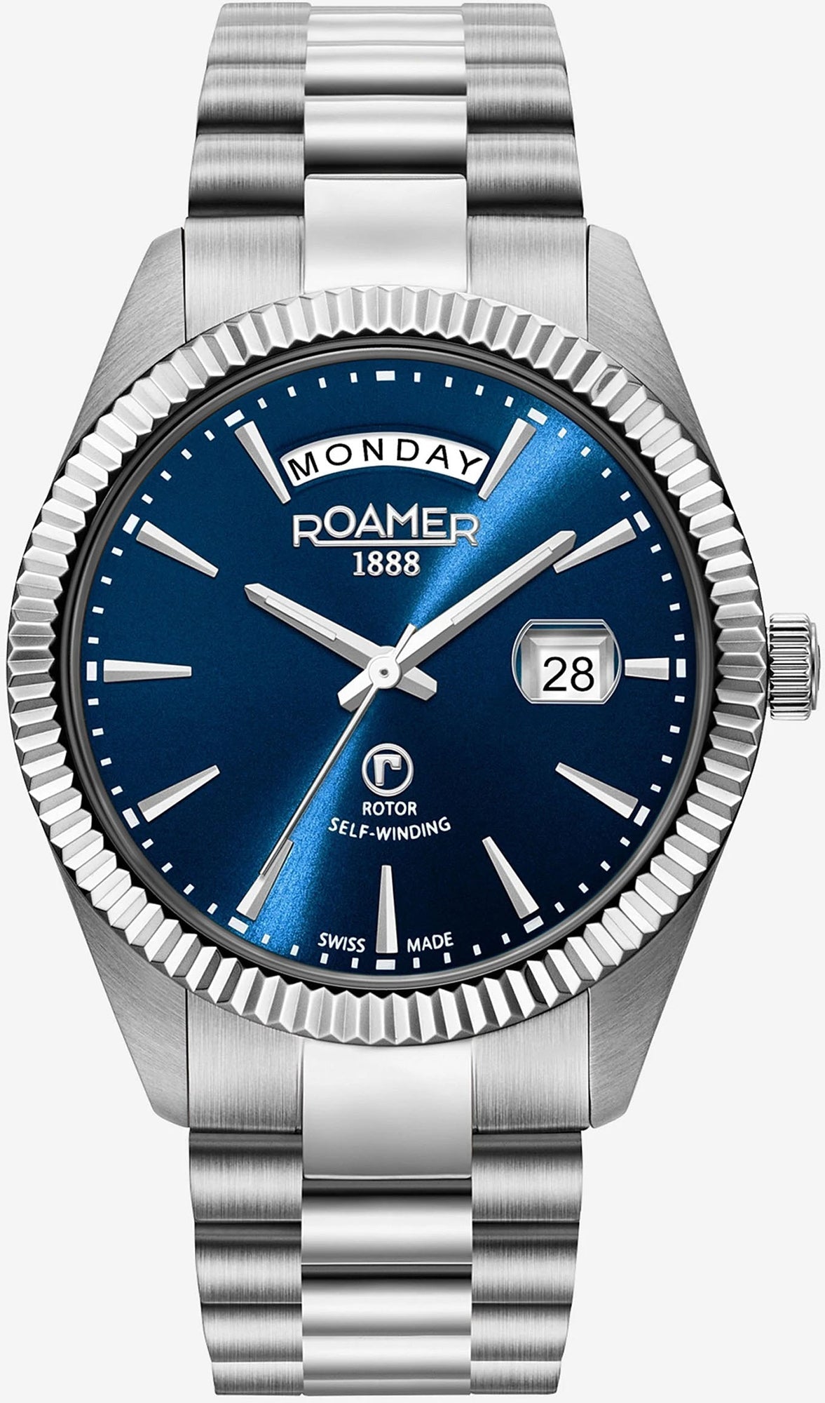 Roamer Watch Primeline Day Date 981662 41 45 90