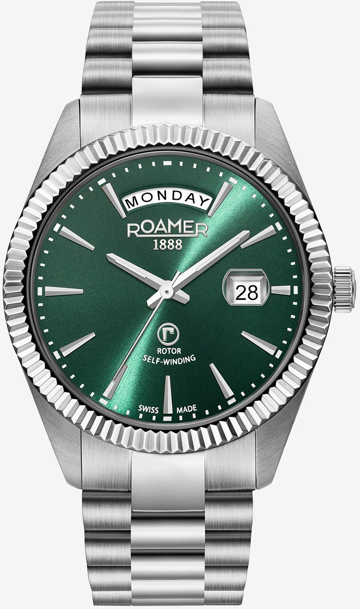 Roamer Watch Primeline Day Date 981662 41 75 90