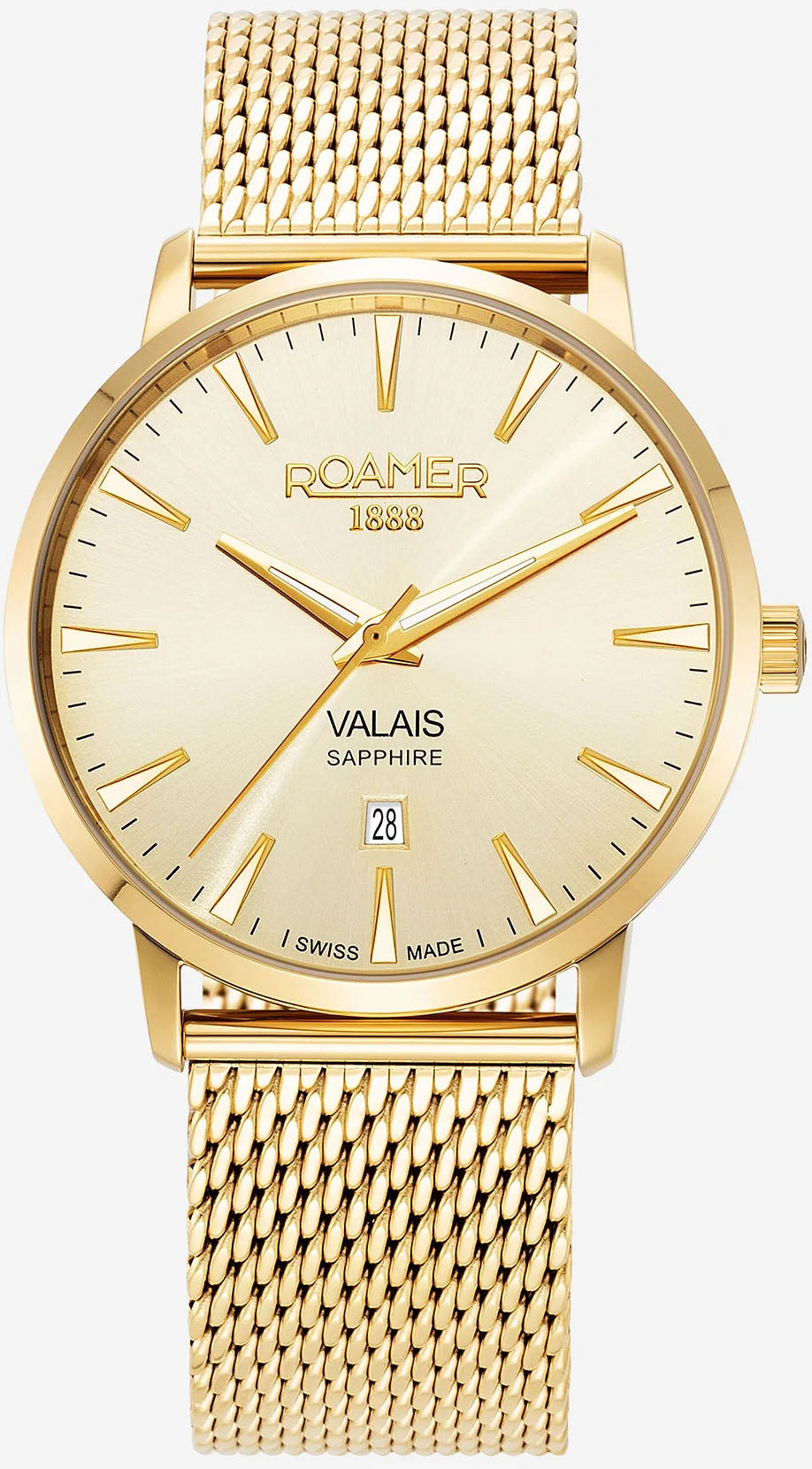 Roamer Watch Valais Champagne Gents 988833 48 35 05