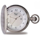 Rapport Pocket Watch Full Hunter Silver Tone PW71