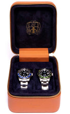 Rapport Watch Case Hyde Park 2 Tan Zip D262