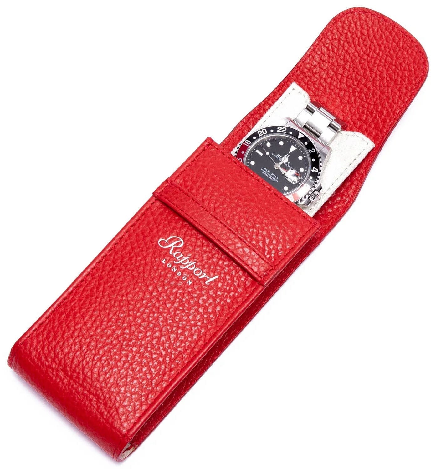 Rapport Watch Pouch Portobello Leather Red D402