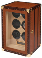 Rapport Watch Winder Roamer 6 Leather Brown W646
