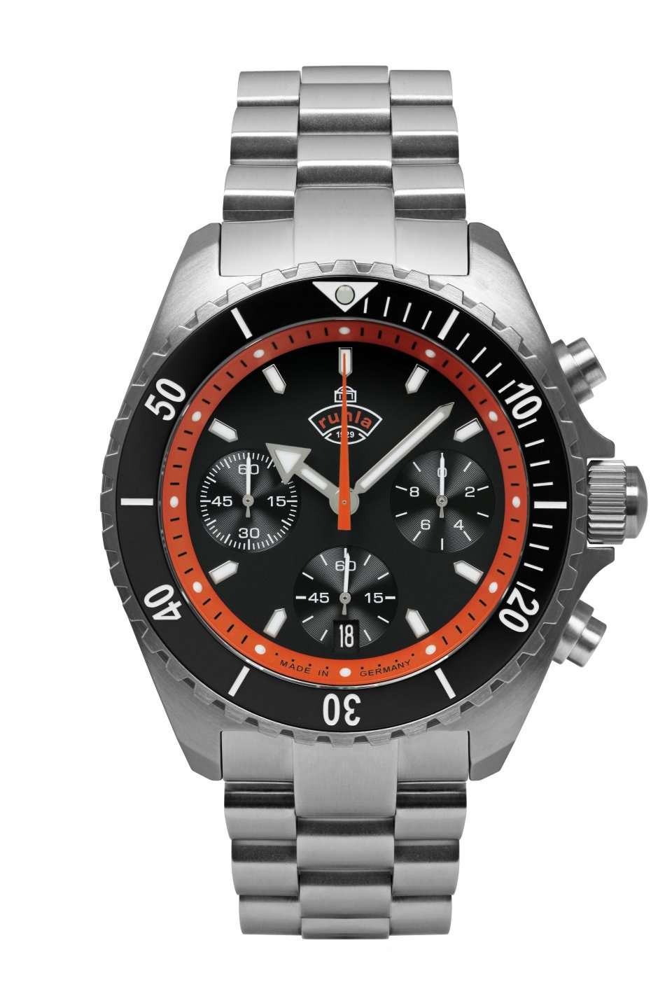 Ruhla 1929 Glasbach Cup  Quartz Chronograph Watch 4970M2 Image 1