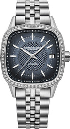Raymond Weil Watch Freelancer 60 Lab Blue Ladies Bracelet 2490-STS-50051