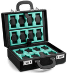 Scatola del Tempo Watch Case Valigetta 16 Black Blue Tiffany 05011.BBLSIL