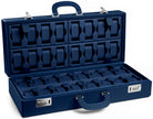 Scatola del Tempo Watch Case Valigetta 32 Blue 05010.BLSIL