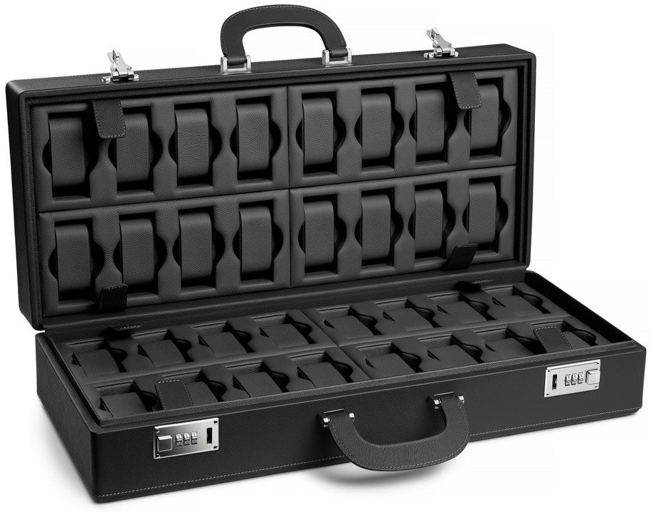 Scatola del Tempo Watch Case Valigetta 32 Grey 05010.GSIL