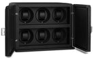 Scatola del Tempo Watch Winder Rotore 6 Black 02071.BSIL
