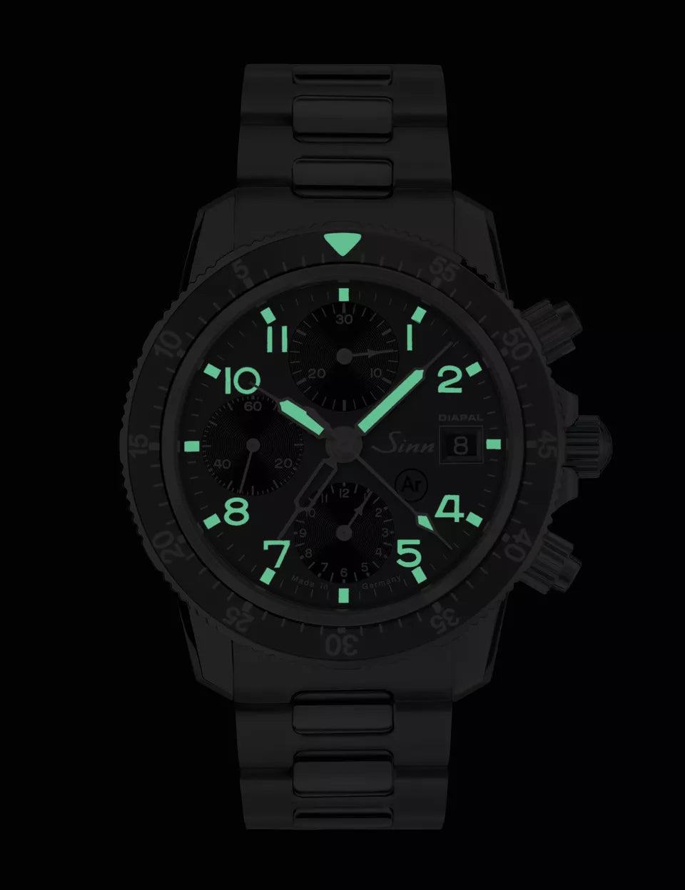 Sinn 103 St Diapal Bracelet Watch 103.0616 Bracelet Image 2