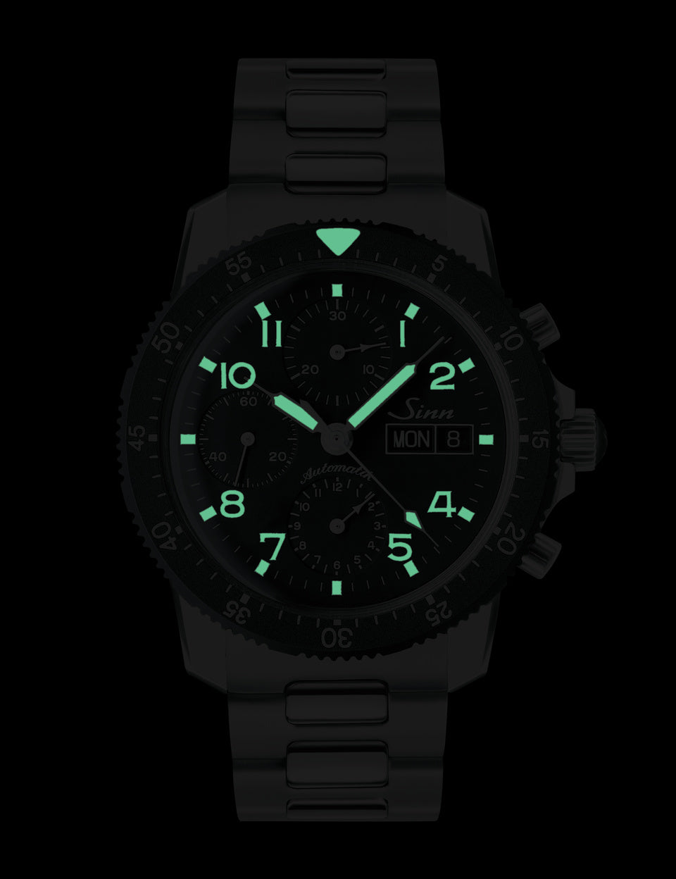 Sinn 103 St Flieger Chronograph Leather Watch 103.031 Leather Image 2