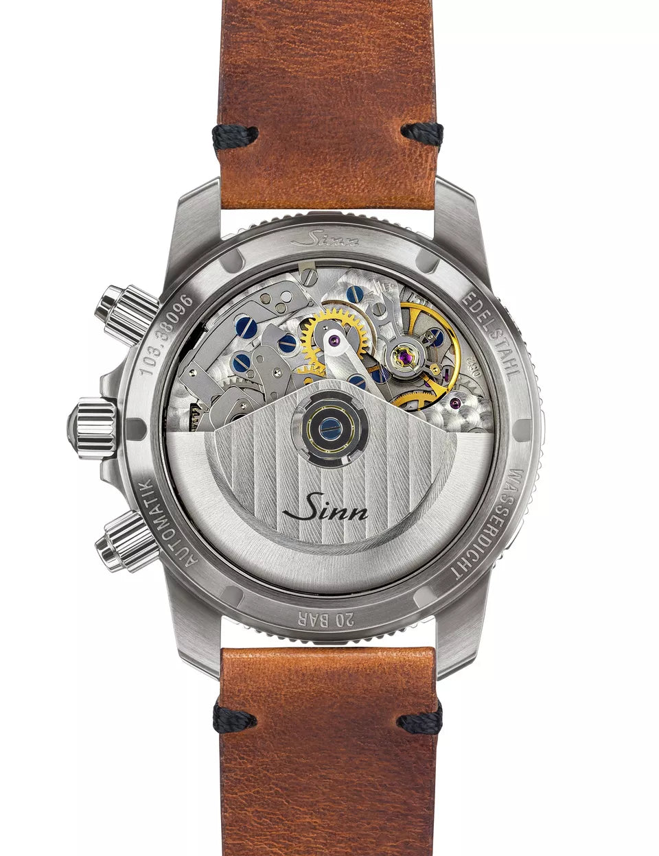 Sinn 103 St Sa Flieger Chronograph H-Link Bracelet Watch 103.061 Bracelet Image 3