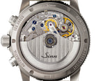 Sinn 103 Ti Ar Titanium Alligator Black White Stitch Watch 103.071 Aligator Black White Stitch Image 3