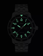 Sinn 104 St Sa I W Silicone Black Watch 104.012 Cowhide Black With Orange Image 2
