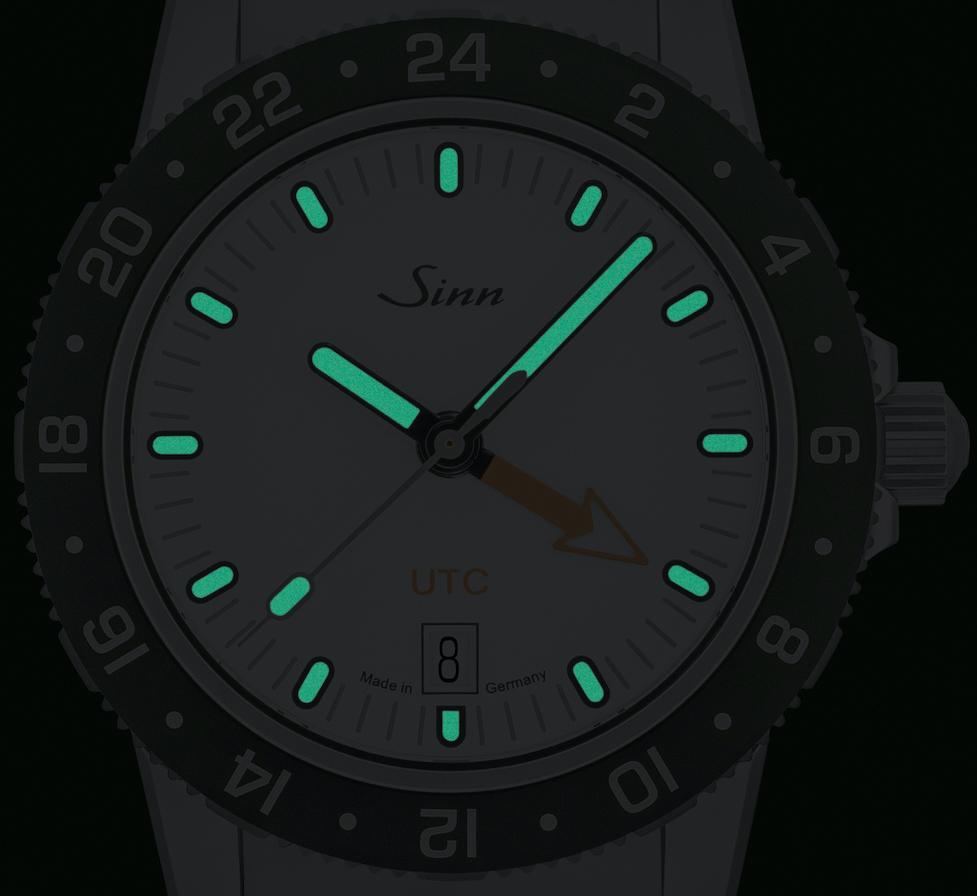 Sinn 105 St Sa W UTC Silicone Watch 105.021 SILICONE Image 3