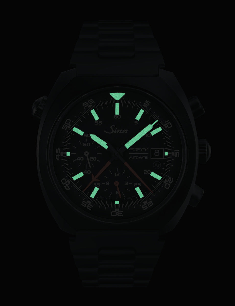 Sinn 140 St S Leather Strap Watch 140.030 Leather Image 2