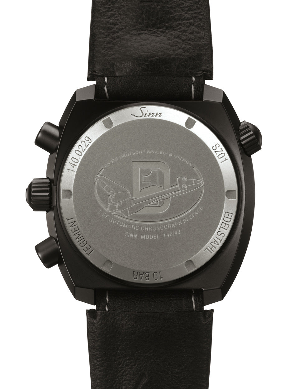 Sinn 140 St S Leather Strap Watch 140.030 Leather Image 3