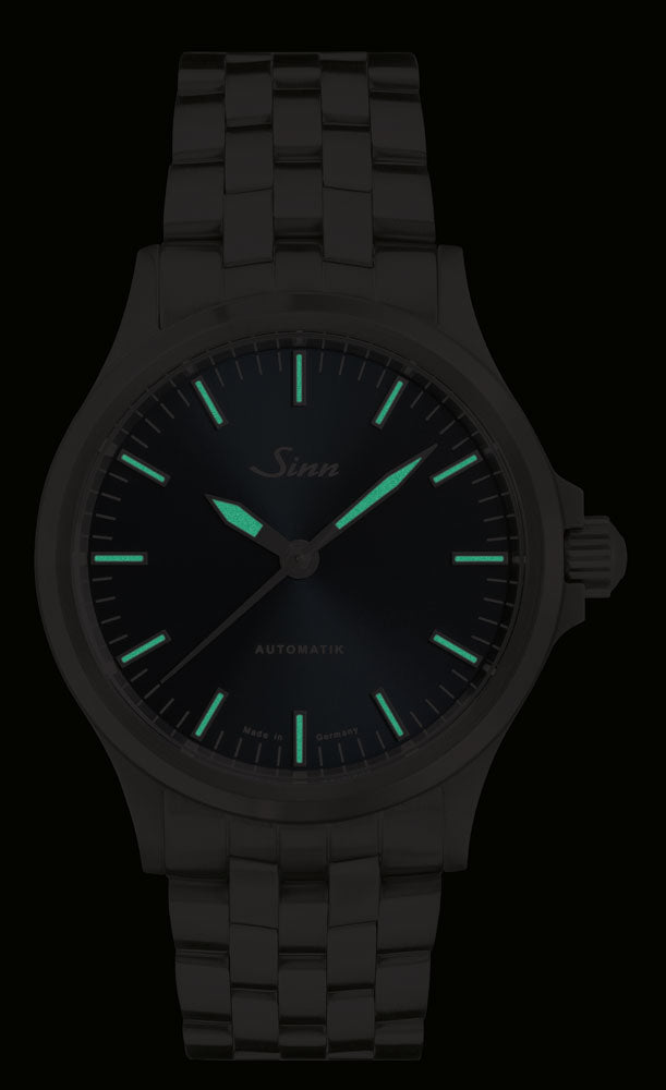 Sinn 556 I B Fine Link Bracelet Watch 556.0104 Fine Link Bracelet Image 4