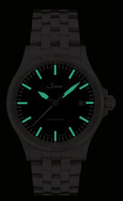 Sinn 556 I RS Leather Black Cowhide Alligator Watch 556.0106 Leather Black Cowhide Aligator Image 2