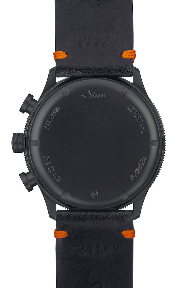 Sinn 717 Silicone Watch 717.010 Silicone Black Image 2