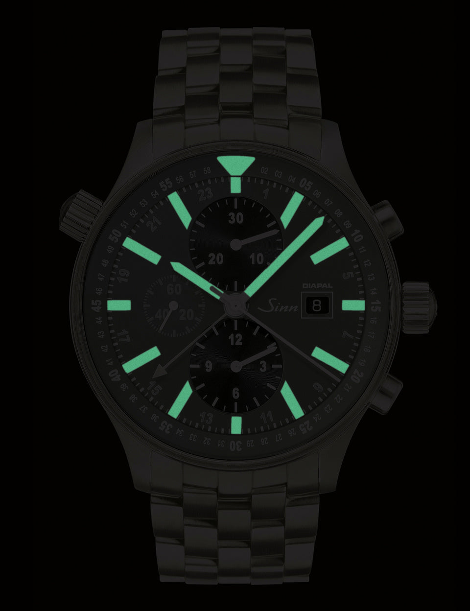 Sinn 900 Diapal Bracelet Watch 900.013 Bracelet Image 2