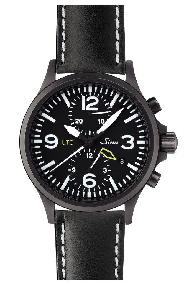 Sinn Duo Chronograph 756 UTC S Leather D 756.021 LEATHER Image 1