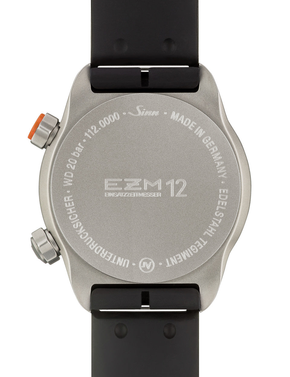Sinn EZM 12 Silicone Orange Watch 112.010 Silicone Orange Image 3