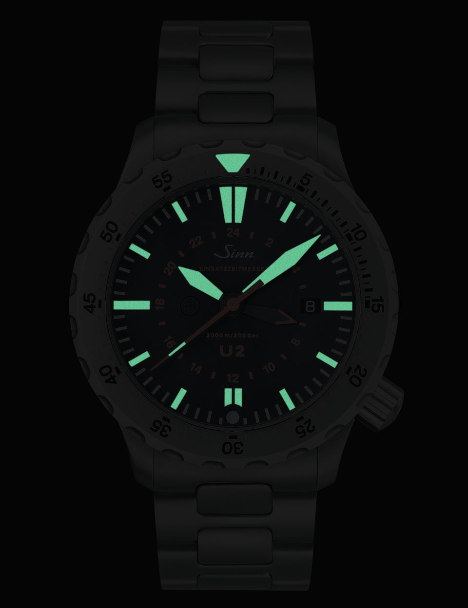 Sinn U2 EZM 5 Rubber Watch 1020.010 Rubber Image 2