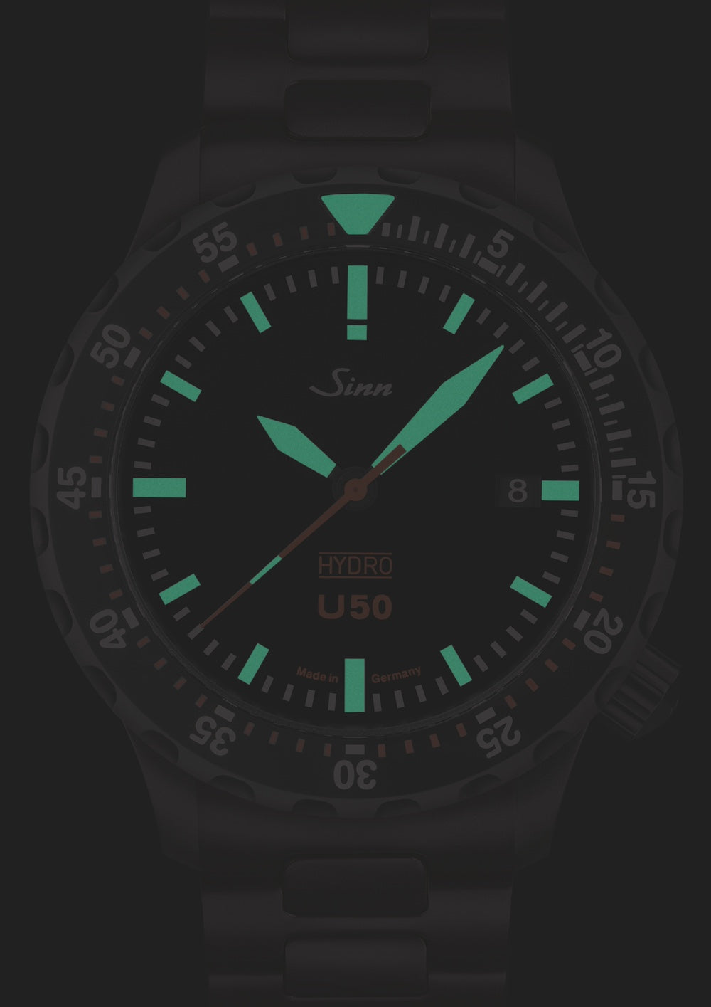 Sinn U50 Hydro S Silicone Black Watch 1051.020 Silicone Black Image 2