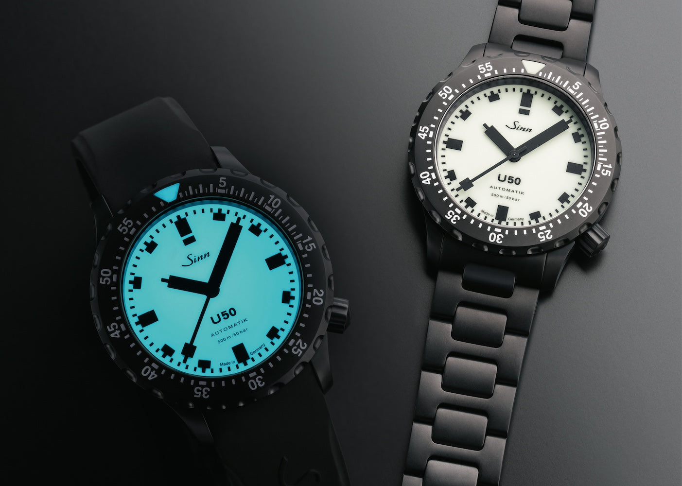 Sinn U50 S L H-Link PVD Bracelet Limited Edition Watch 1050.0203 H-Link PVD Bracelet Image 5