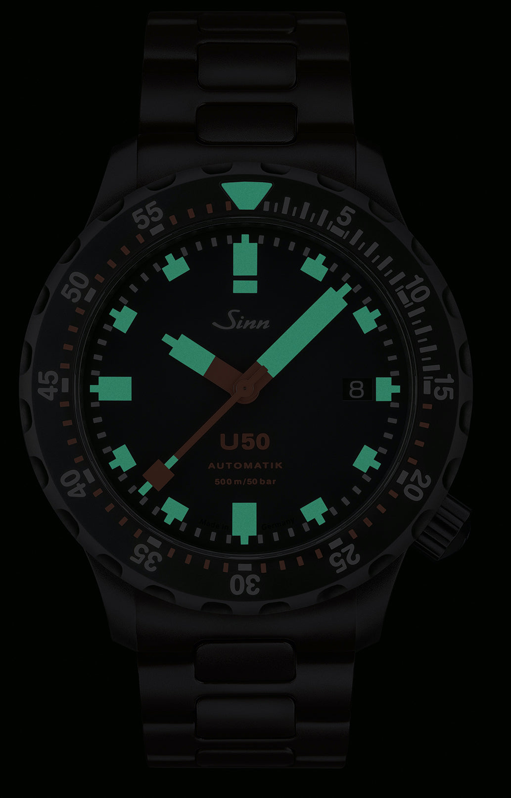 Sinn U50 S Silicone Black Watch 1050.020 Silicone Black Image 2