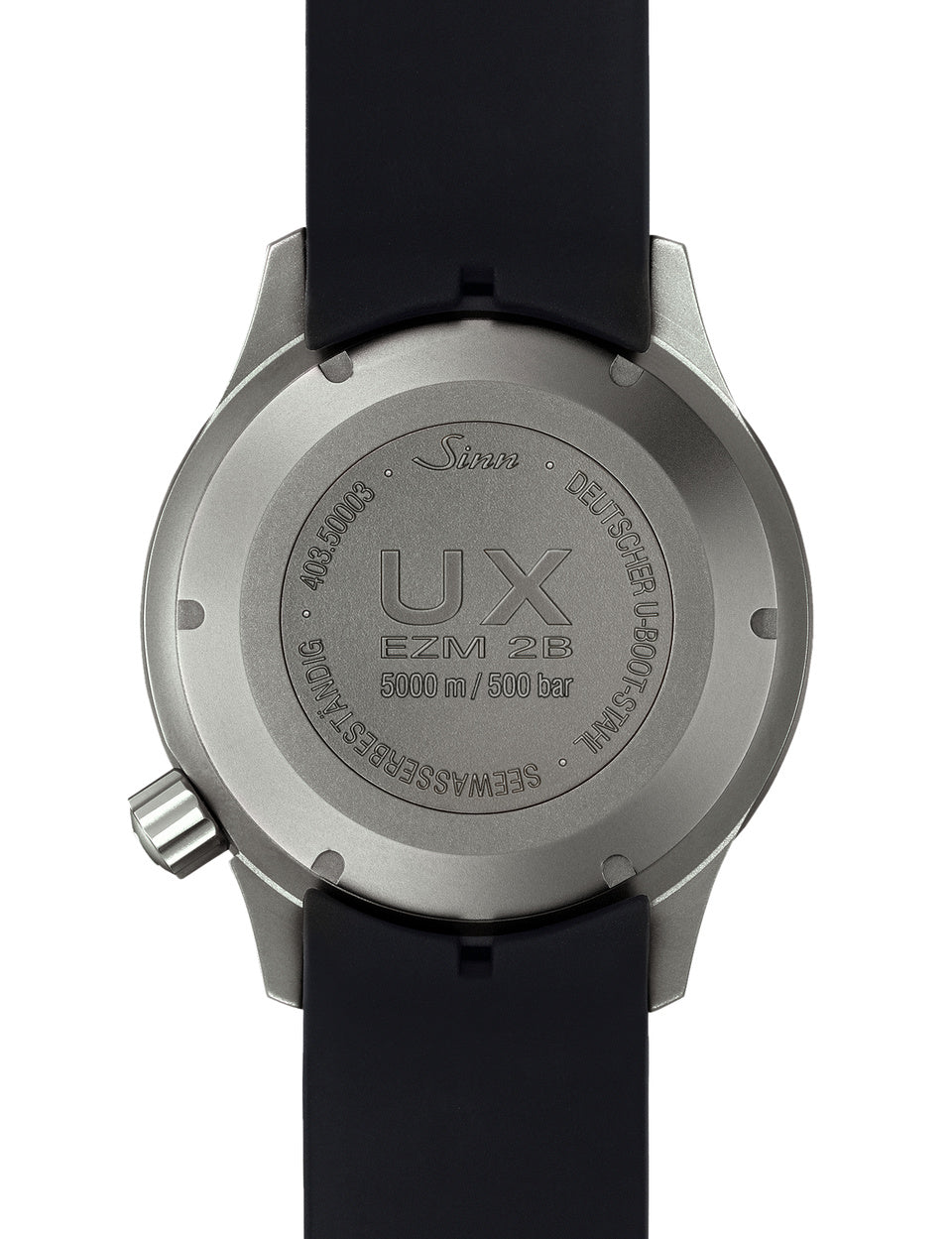 Sinn UX EZM 2B Vintage Cowhide Brown Watch 403.030 Vintage Cowhide Brown Image 3