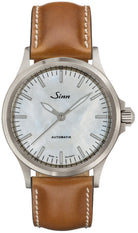Sinn Watch 556 I Mother Of Pearl W Tan Leather 556.0102 Tan Leather Image 1