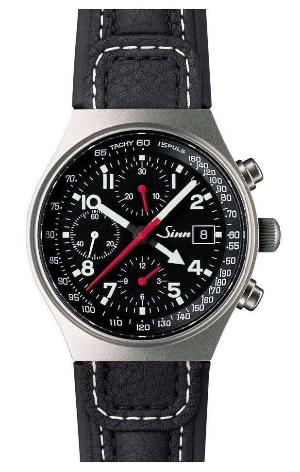Sinn World Time Chronograph 144 GMT St D 144.060 Leather