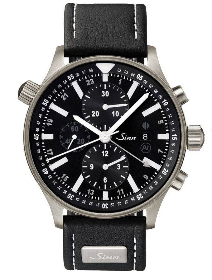 Sinn Multifunction Chronograph 900 Aviator D 900.011 Leather Strap