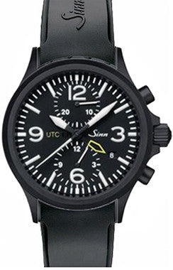 Sinn Duo Chronograph 756 UTC S Rubber D 756.021 RUBBER S
