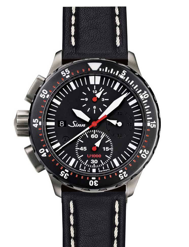 Sinn Watch U1000 SDR - EZM 6 Leather 1011.030 LEATHER
