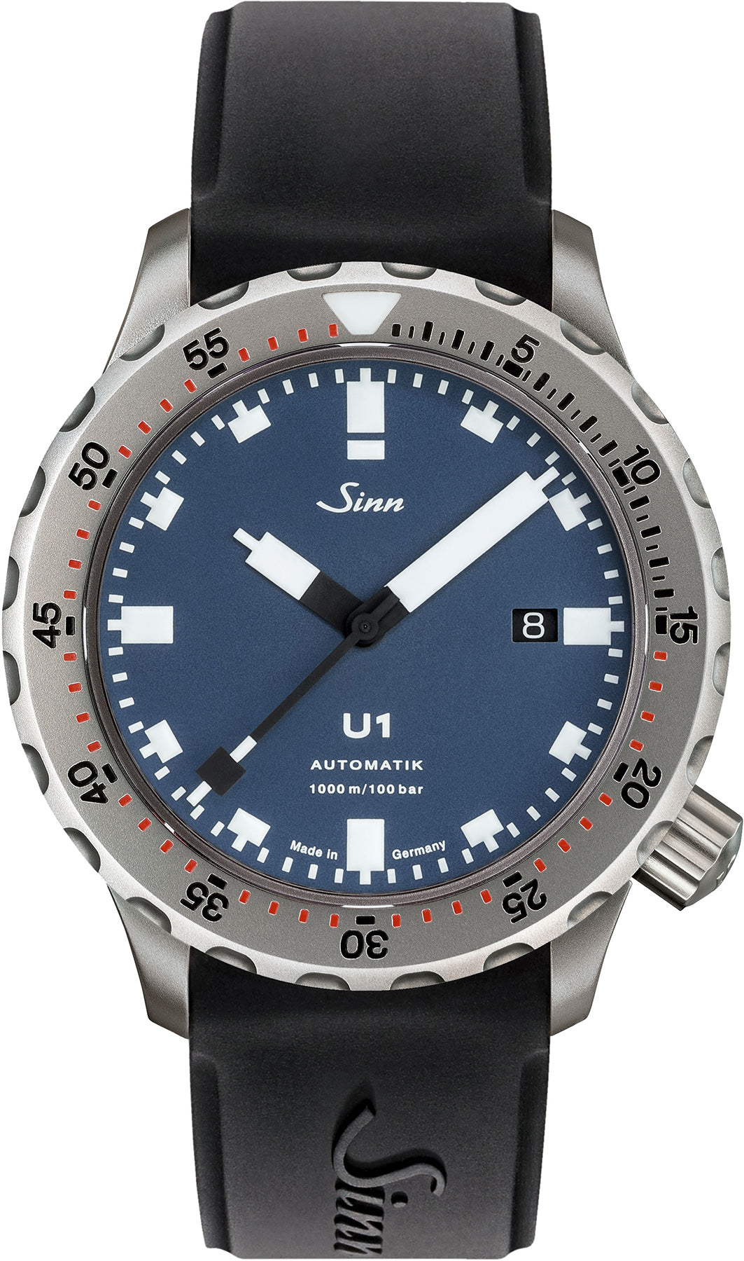 Sinn Watch U1 B Rubber 1010.0102 Rubber Black
