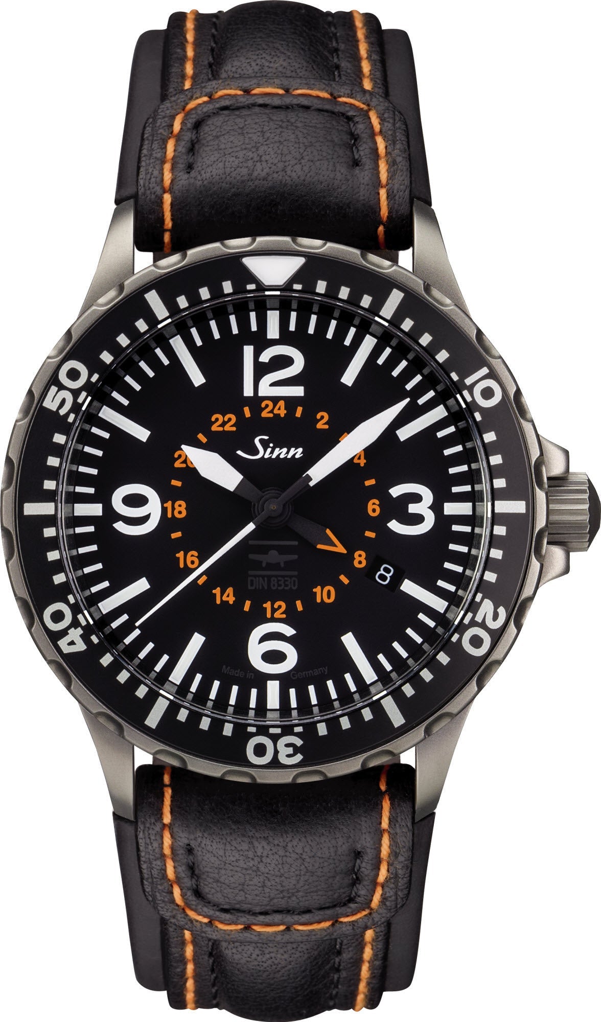Sinn Watch 857 UTC VFR Cowhide Mens 857.0401 Cowhide