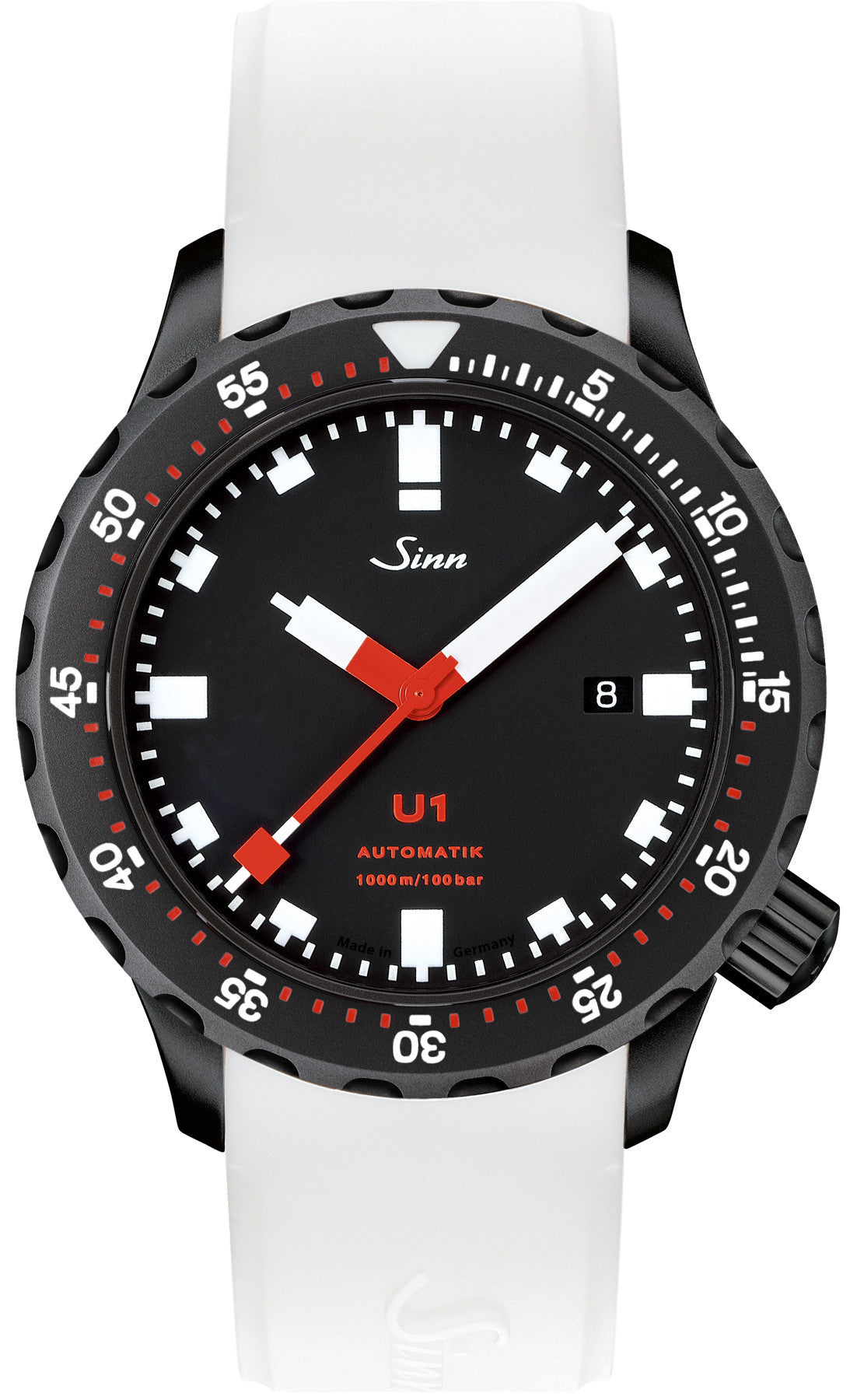 Sinn Watch U1 S Silicone White 1010.020 Silicone White