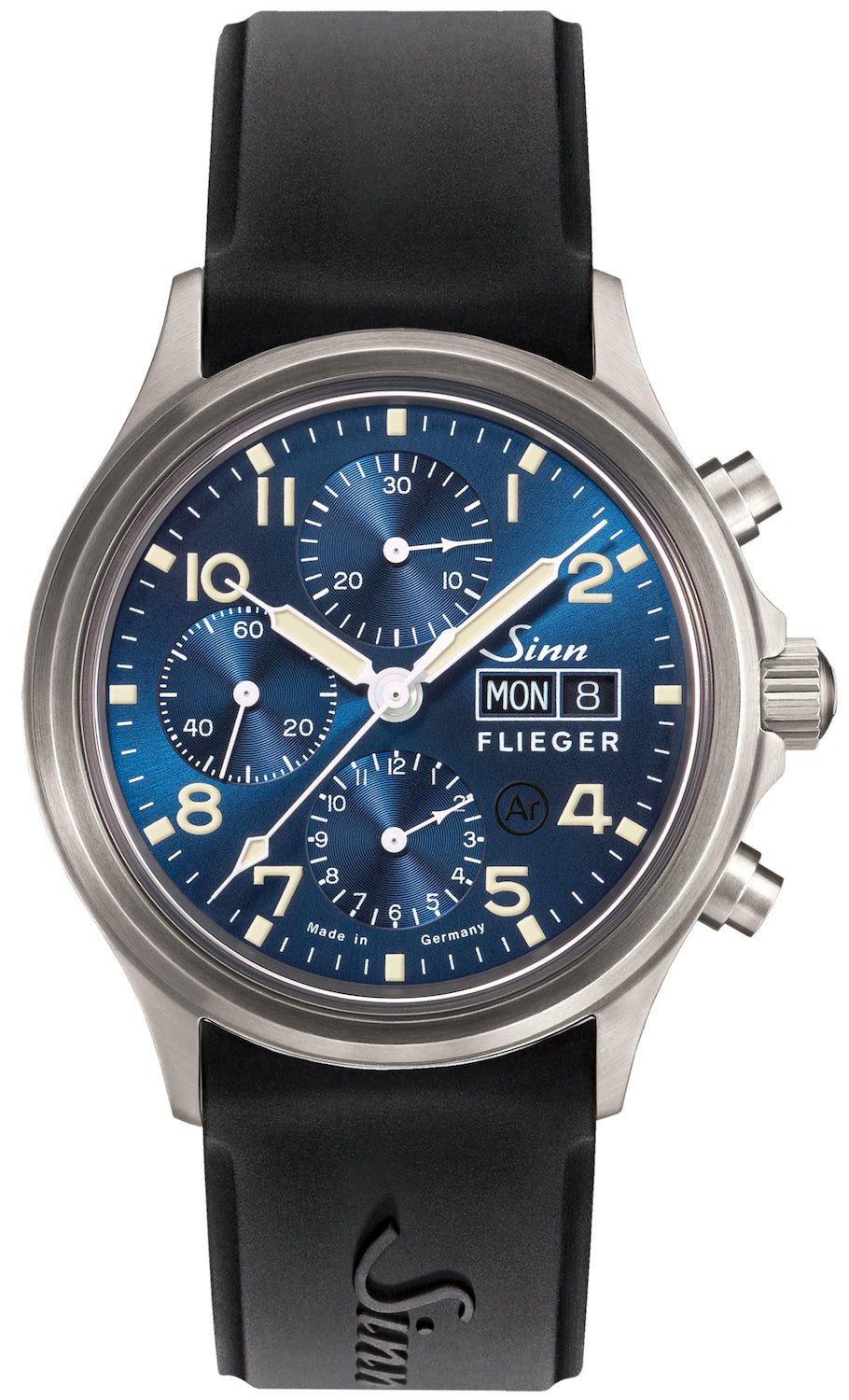 Sinn Watch 358 Sa Pilot B E Silicone 358.064 Silicone Black
