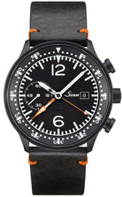 Sinn Watch 717 Leather Black Vintage Cowhide 717.010 Leather Black Vintage Cowhide