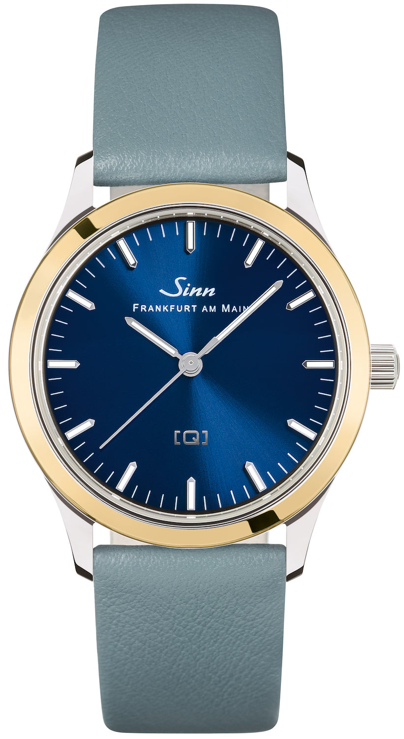 Sinn Watch 434 St GG B Ladies Leather Blue 434.022 Leather Blue