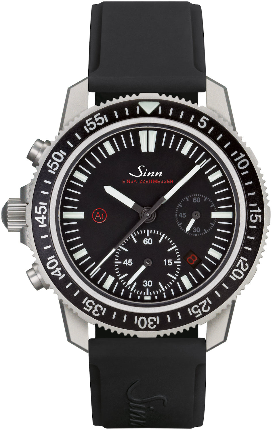 Sinn Watch EZM 13.1 Silicone Strap Pin Buckle 613.011 Silicone Strap Pin Buckle