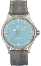 Sinn Watch 556 Aquamarine Blue Limited Edition 556.0115 Canvas Leather Grey