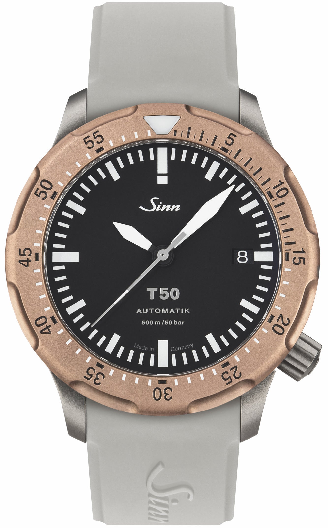 Sinn Watch T50 GBDR White Silicone 1052.020 White Silicone