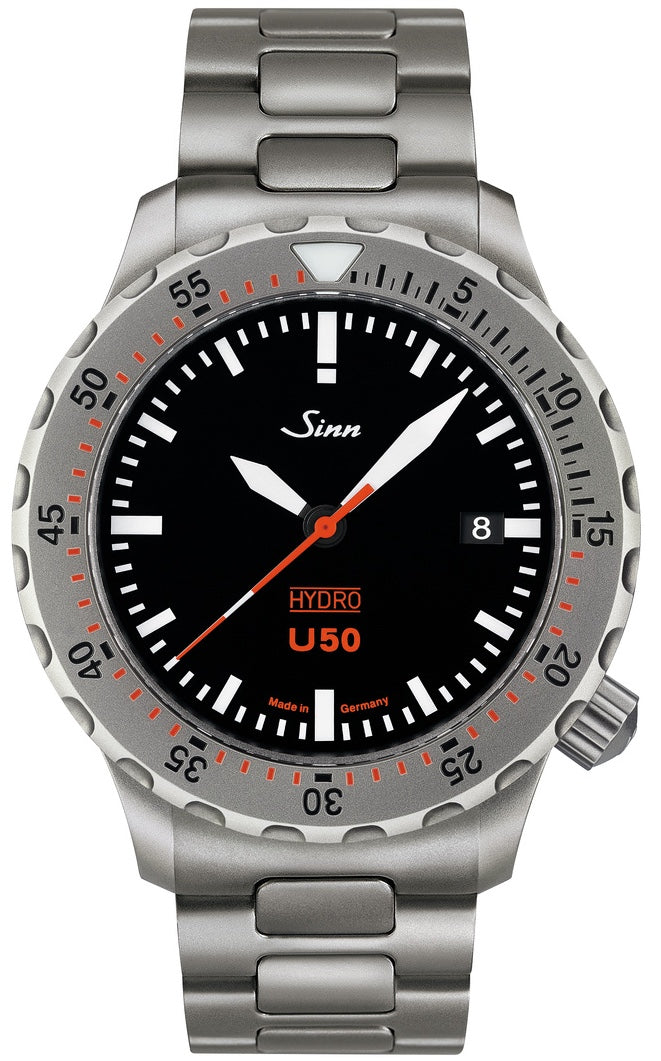 Sinn Watch U50 Hydro Tegiment H-Link Bracelet 1051.030 H-Link Bracelet