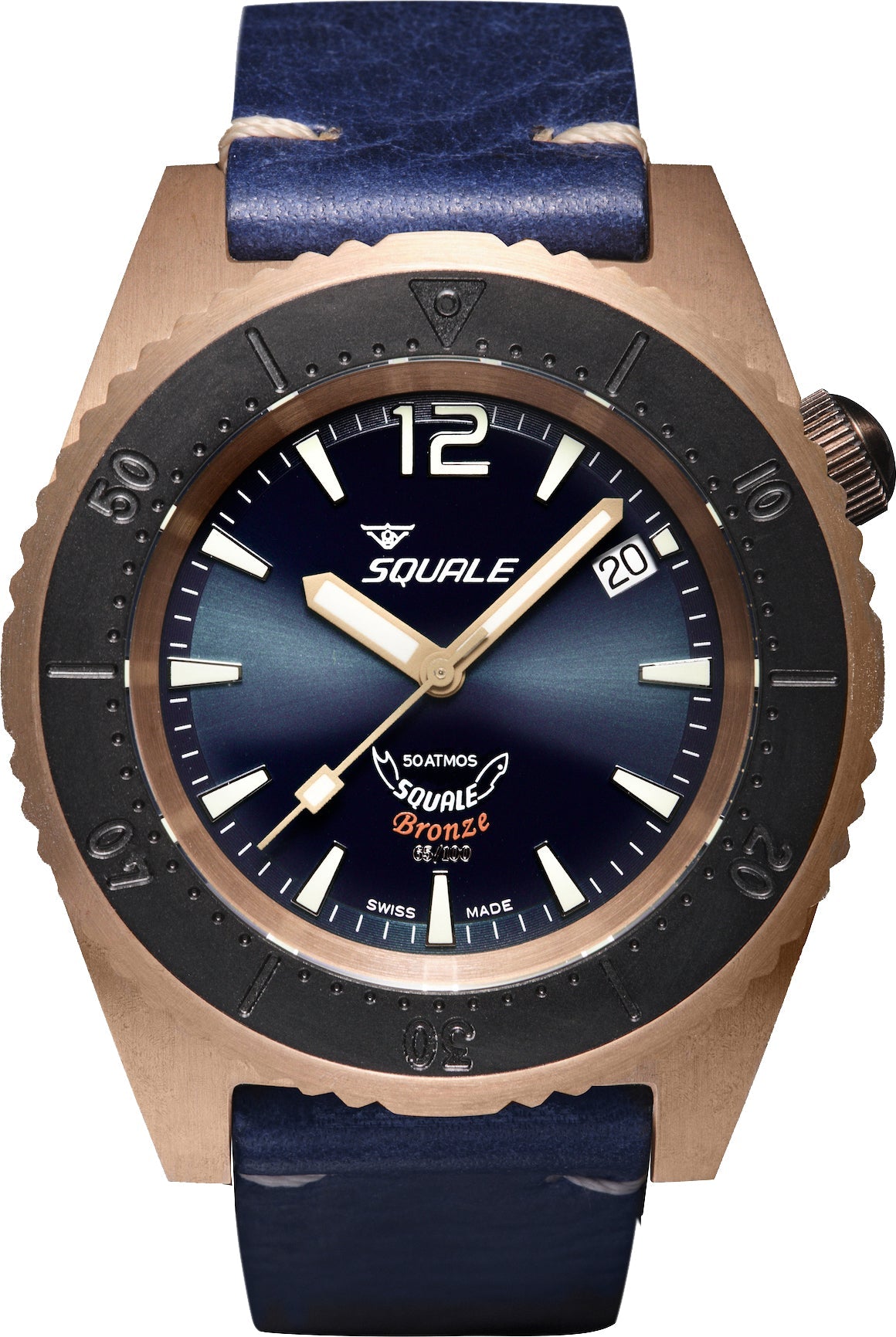 Squale Watch 1521 Cassa Bronzo CASSABRONB.PS
