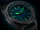 Squale Matic S Light Blue Rubber Watch MATICLBWLB.MRLB Image 2